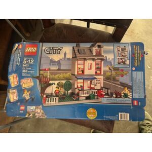 lego city  8403 box only